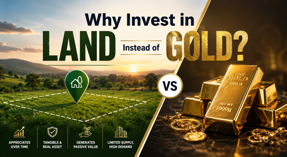 Why Invest in Land Instead of Gold