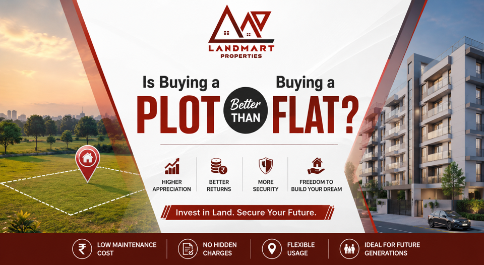 Is Buying a Plot Better Than Buying a Flat?